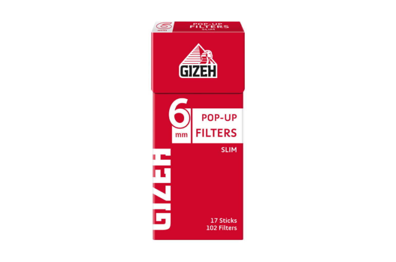 Gizeh XL Slim Filters (6mm) – THE ROLL N' PUFF